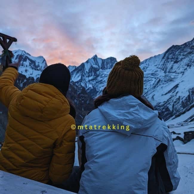 5-Day Annapurna Base Camp Trek with Natural Hot Springs - Day 4: Morning views and the descent to Bamboo