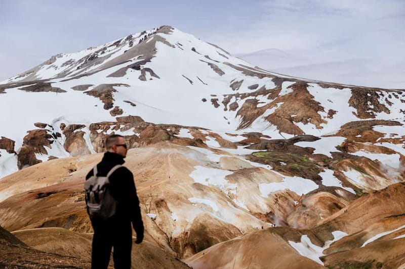 A day in Kerlingarfjöll: Highlands and hot springs - Hveradalir, where the ground steams