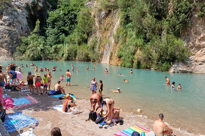 A day tour in Montanejos hot springs. - The guide can shape the whole day