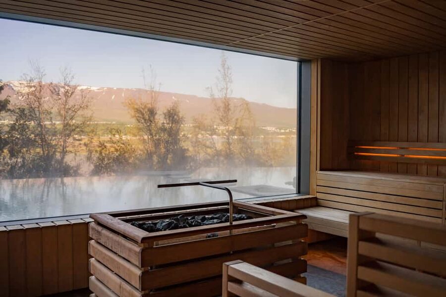 Akureyri: Admission to Forest Lagoon with Towel and Drink - The 37°C pools: one lively, one quieter
