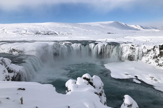 Akureyri: Godafoss Waterfall Tour & Bathing in the Forest Lagoon - The 10-minute Akureyri viewpoint