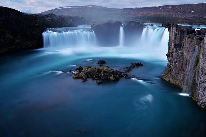 Akureyri: Godafoss Waterfall Tour & Bathing in the Forest Lagoon - The return to Akureyri