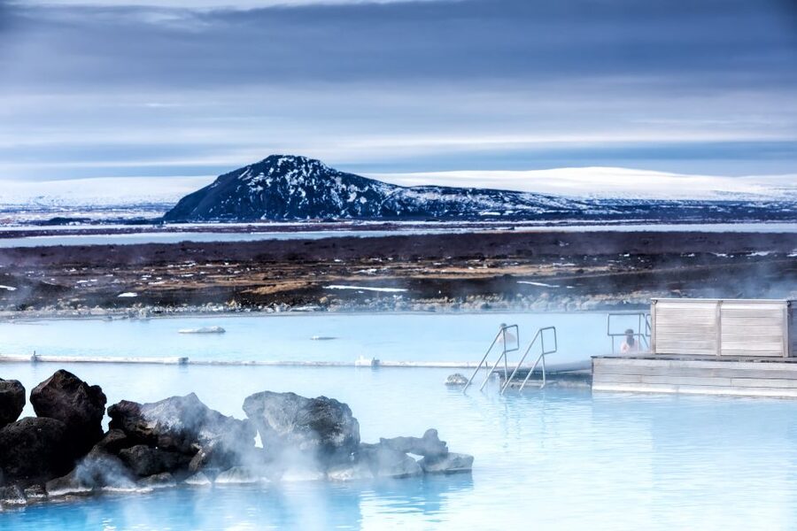 Akureyri Port: Myvatn Nature Baths & Godafoss Waterfall Tour - The bus ride is part of the experience
