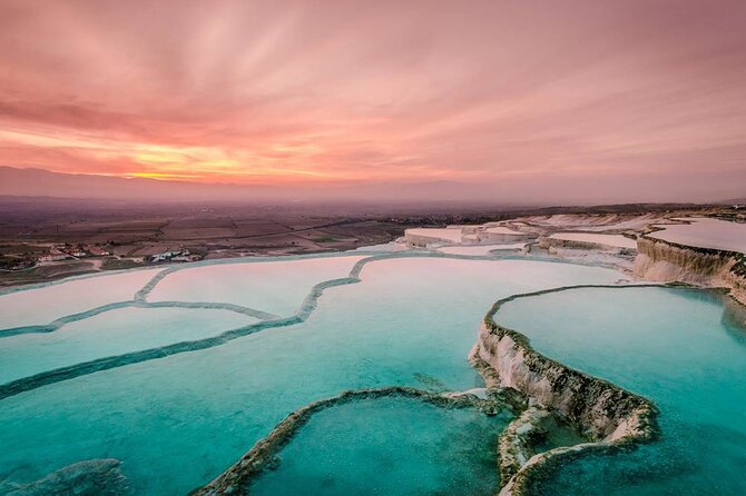 Alanya Pamukkale & Hierapolis Day Trip With Lunch - Walking the Cotton Castle and thermal pools