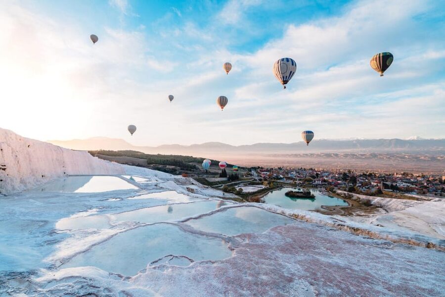 Alanya, Side, Antalya: Sunrise Balloon Tour in Pamukkale - Two hours walking at Pamukkale