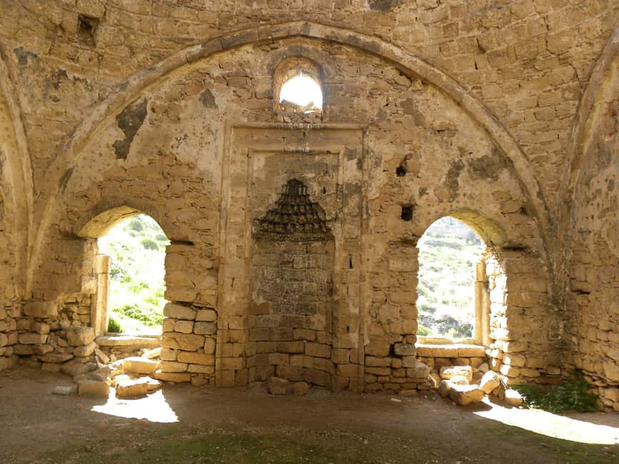 Ancient Corinth, acrocorinth castle and Thermal Spa Day - Daphni Monastery starts the morning quietly