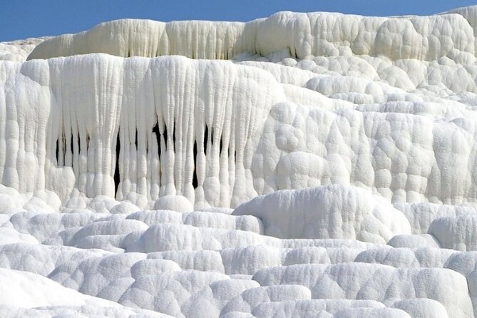 Antalya / Belek : Guided Pamukkale Day Trip & Hierapolis w/ Lunch - Hierapolis beside the white cliffs