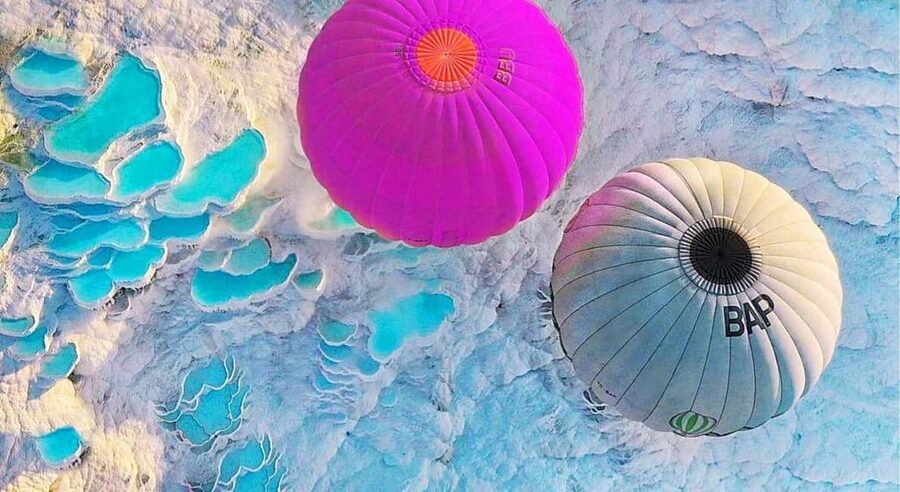 Antalya/Belek: Pamukkale Day Tour w/Optional Hot Air Balloon - Walking Through Hierapolis, the Ancient Spa City