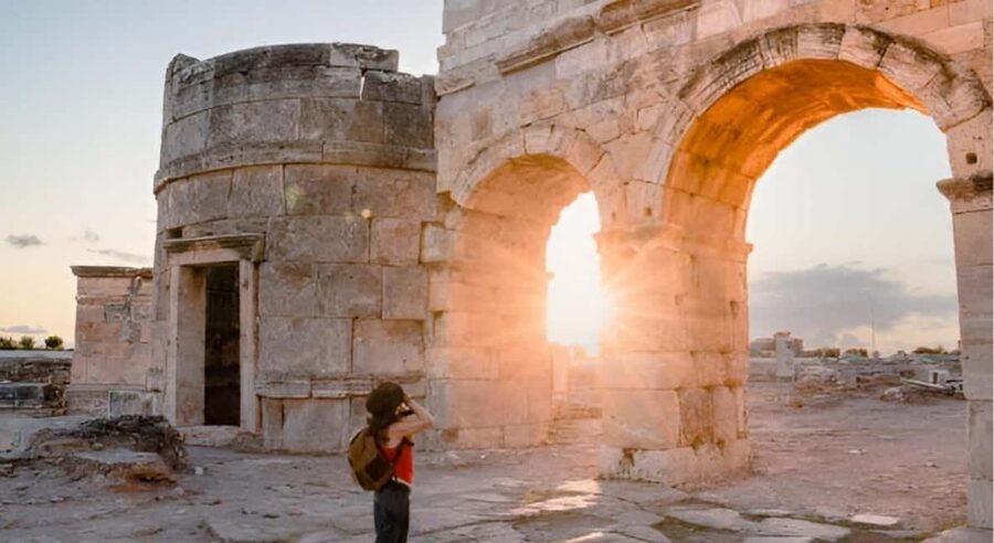 Antalya/Belek: Pamukkale Day Tour w/Optional Hot Air Balloon - Walking Barefoot on Pamukkale’s White Terraces