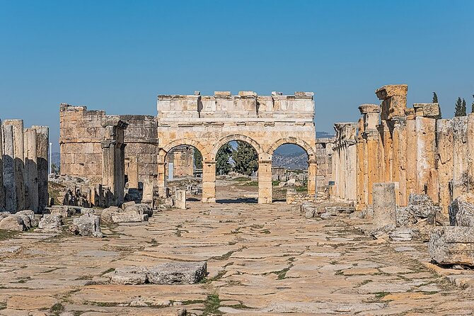 Antalya: Pamukkale & Hierapolis Tour with Lunch & Entrance - Walking through ancient Hierapolis