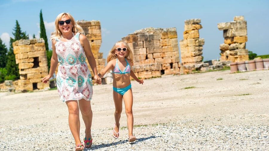 Antalya: Pamukkale Hot Springs & Hierapolis Small Group Tour - Seeing the white terraces of Pamukkale