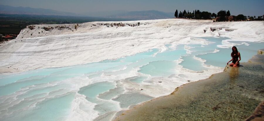 Antalya: Private Ancient Pamukkale and Hierapolis Tour - Hierapolis, the thermal city above the plain