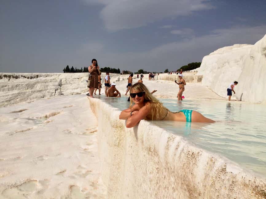 Antalya & Side Pamukkale Day Trip with Hierapolis & Lunch - Walking the white terraces