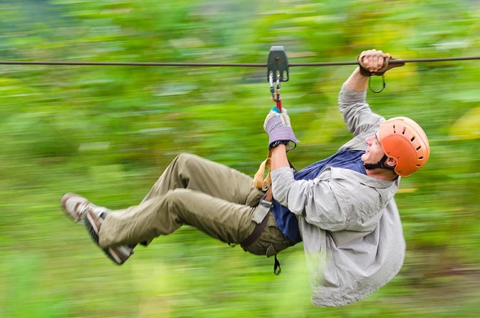 Arenal Volcano Combination Tour: Zipline, Tubing and Hot Springs - Starting with 13 platforms and nine zip lines