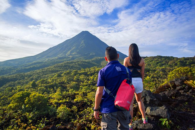 Arenal Volcano Expeditions Walk with Optional Hot Springs - Walking over Arenal’s volcanic rock