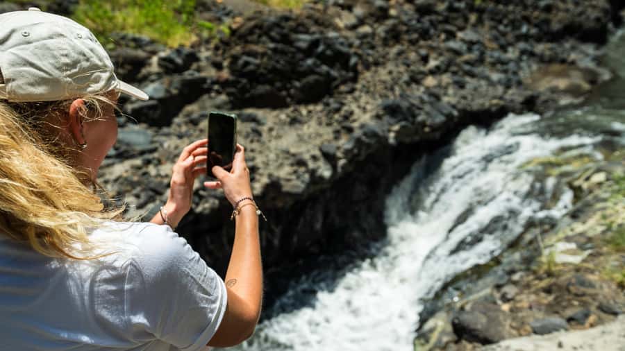 Arusha or Moshi : Hot Spring, Waterfall & Coffee Farm Tour - Swimming at Chemka Hot Springs