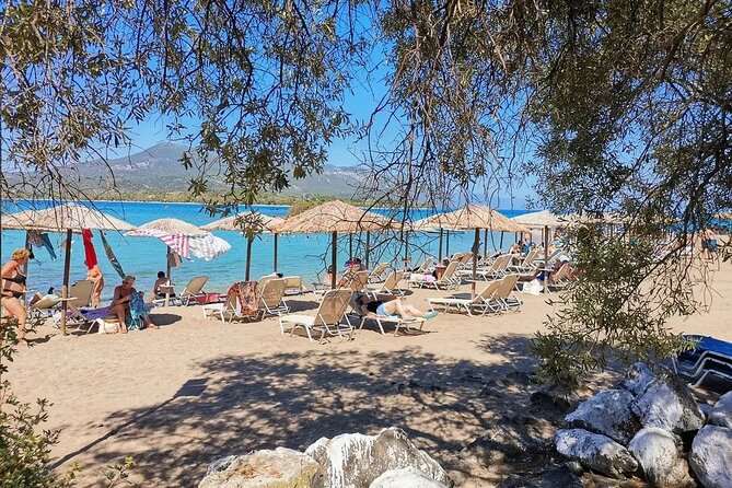 Athens: Lichadonisia Islets Day Tour with Boat & Thermal Spa Pool - The optional Galini Mitsis thermal pool
