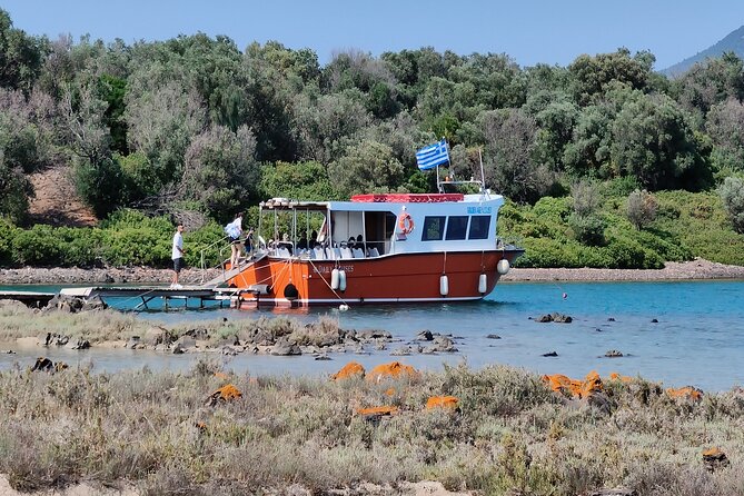 Athens: Lichadonisia Islets Day Tour with Boat & Thermal Spa Pool - Crossing by boat to Lichadonisia