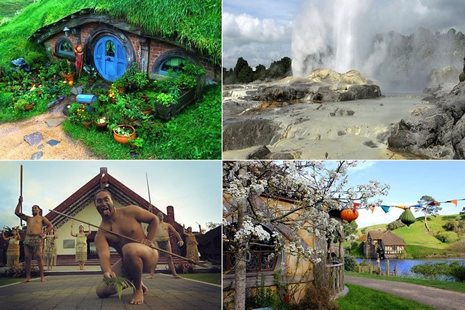 Auckland to Hobbiton Movie Set and Rotorua's Geothermal Valley - Te Puia, where the ground is always moving