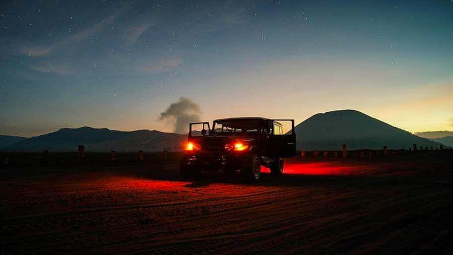 Bali/Mount Batur: Private Sunrise Jeep Tour & Hot Spring - Lava Fields and Volcanic Ground