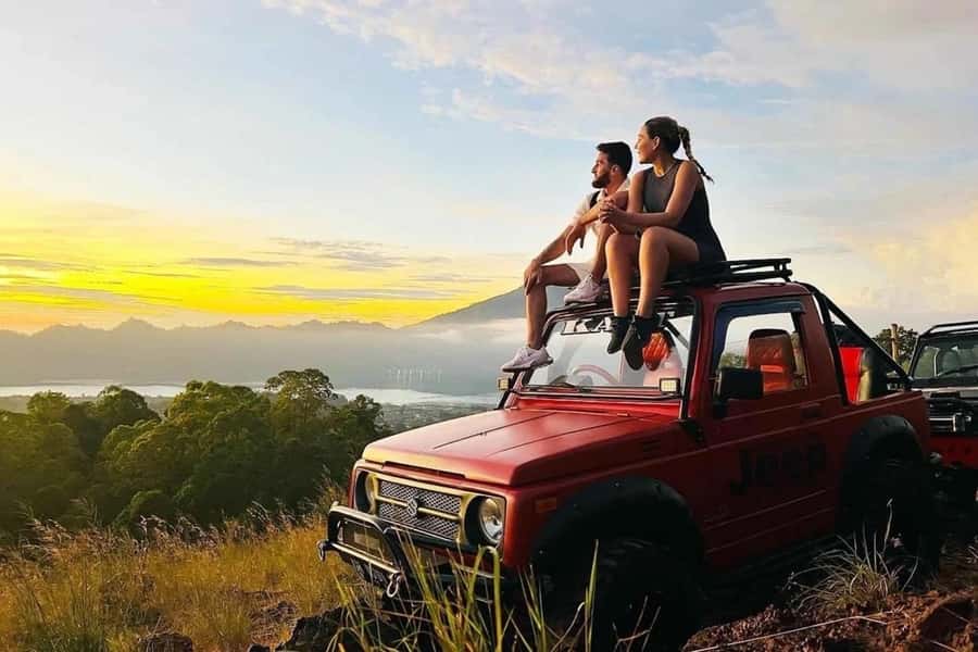 Bali/Mount Batur: Private Sunrise Jeep Tour & Hot Spring - Batur Natural Hot Spring: The Right Finish