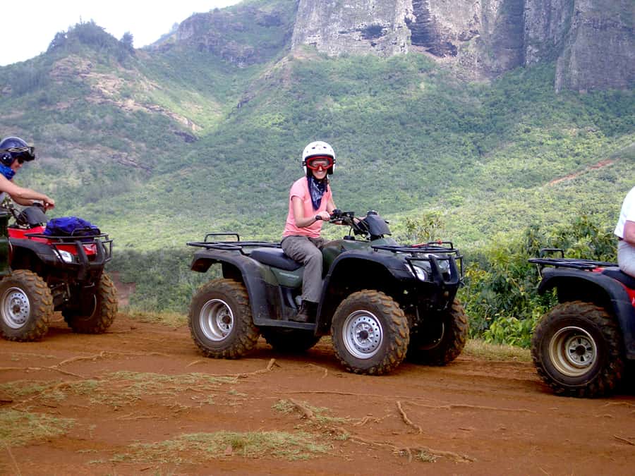 Bali: Mount Batur Quad Bike Tour and Natural Hot Springs - Soaking in the hot springs after the dust