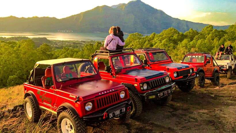 Bali: Shared Mount Batur Jeep Sunrise with Hot Springs - The early transfer to Mount Batur
