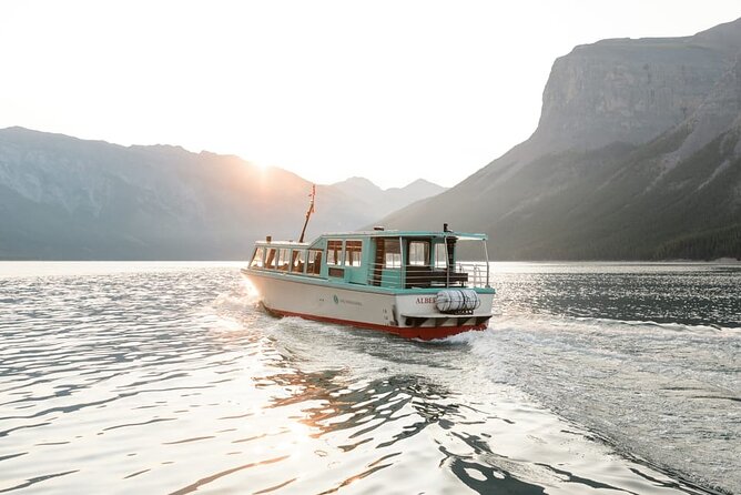Banff/Canmore:Gondola,Hot Water Spring,Bow Fall,Iconic Lakes Tour - Lake Minnewanka: the largest lake on the route