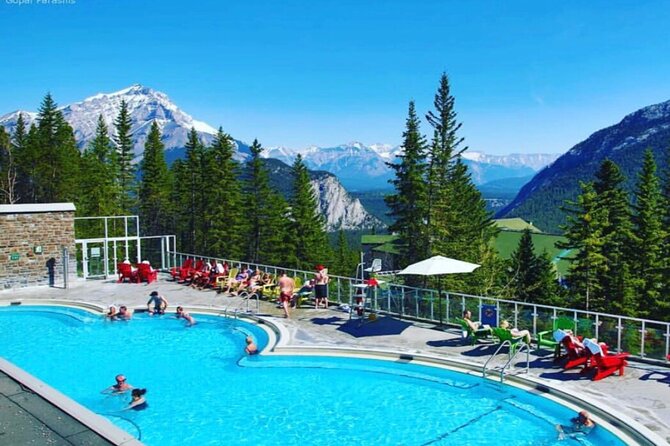 Banff: Gondola, Hot Spring and Three Lakes Tour - Bow Falls brings water and power near town