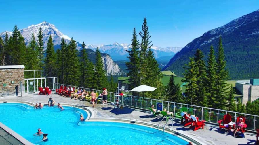 Banff: Gondola, Hot Springs, Bow falls & Three lakes tour - Two Jack Lake and Johnson Lake show a quieter Banff