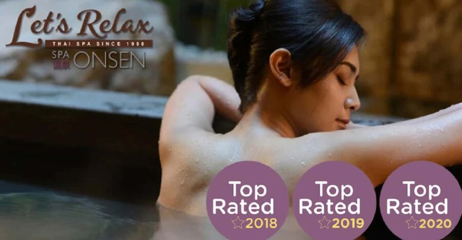 Bangkok: Let's Relax Onsen Thonglor E-Voucher - Mineral baths and the hot stone bed experience