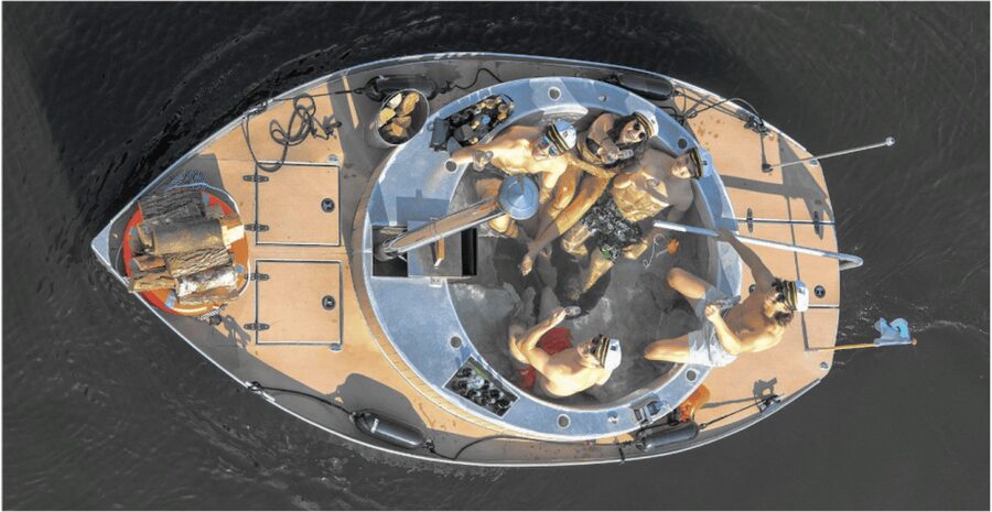 Berlin: Self-drive hot tub boat experience - What you see from the water