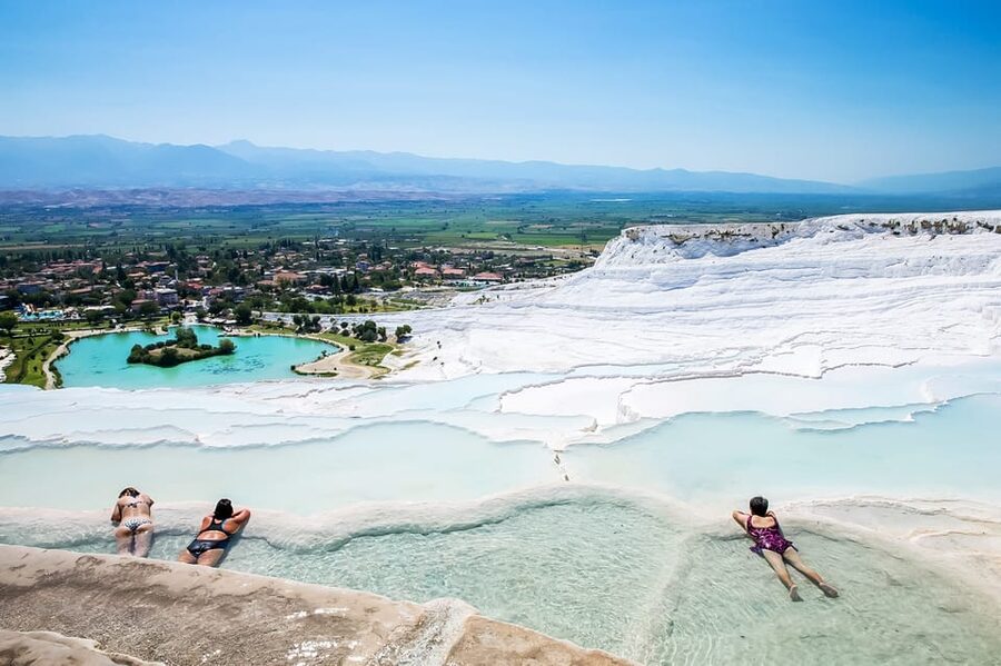 Bodrum: Pamukkale, Hot Springs & Travertines Tour with Lunch - Cleopatra’s Pool and the extra cost