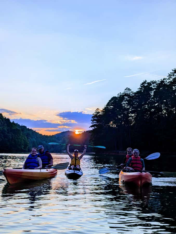 Bryson City: Guided Sunset Kayaking Tour on Fontana Lake - Exploring Coves Instead of Racing Across the Lake