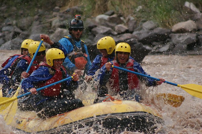 Cacheuta Hot Springs Park + Intermediate Rafting - A full day from Mendoza to the Mendoza River