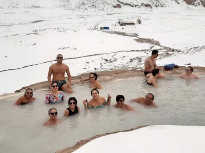 CAJON DEL MAIPO TOUR + TERMAS COLINA + EMBALSE EL YESO AND PICNIC