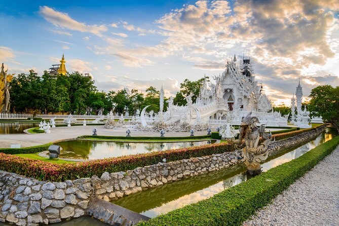 Chiang Rai Wonders: White, Blue & Red Temples and Hot Spring - Wat Rong Seur Ten, the Blue Temple
