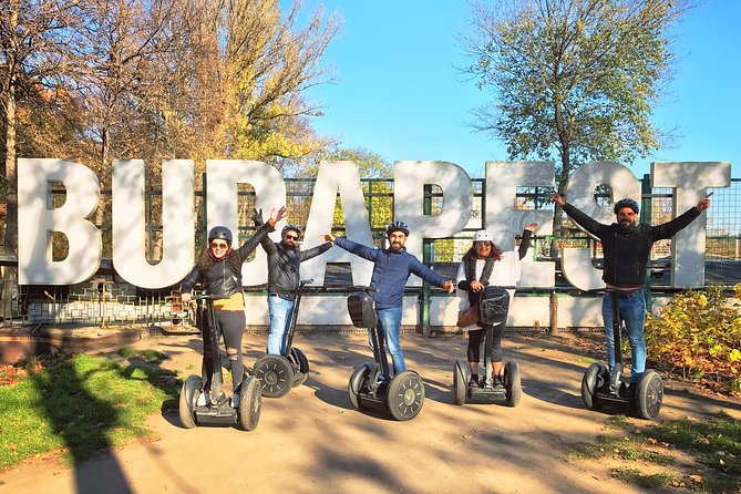 Citadella and Gellert Hill Segway Tour - Pausing at the Gellert Statue