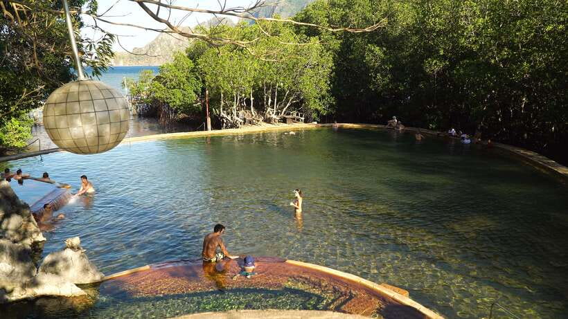 Coron Town Tour: Maquinit Hot Spring - Boat transport and what you need to bring