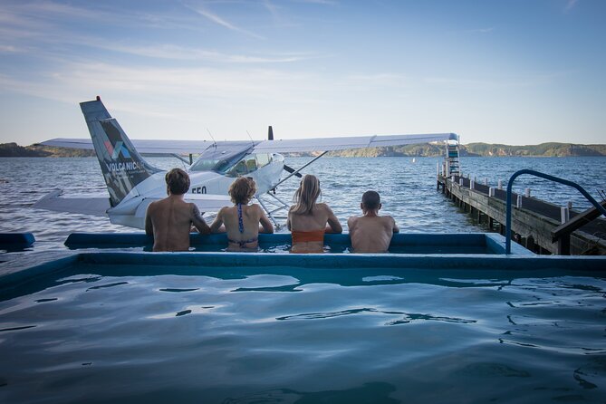 Crater Lakes Scenic Flight with Natural Hot Pool Bathing by Floatplane - Key points at a glance