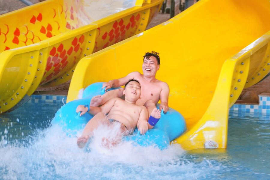 Da Nang: Mikazuki Water Park 365 with Onsen E-Ticket - Two kinds of water day in one Da Nang ticket