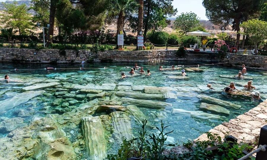 Daily Pamukkale tour from Istanbul (by plane) - Walking barefoot on the white terraces