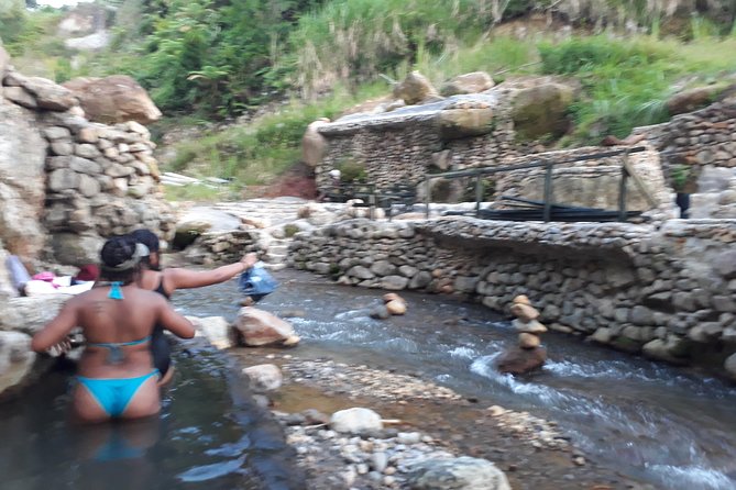 Dominica Half-Day Tour: Mero Beach, Waterfalls, Mineral bath Wotten Waven - Wotten Waven, sulphur springs, and Ti Kwen Glo Cho