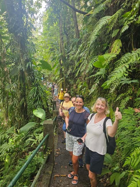 Dominica Hot Springs Waterfalls and Titou Gorge Treasures - Wotten Waven: warm water after the falls