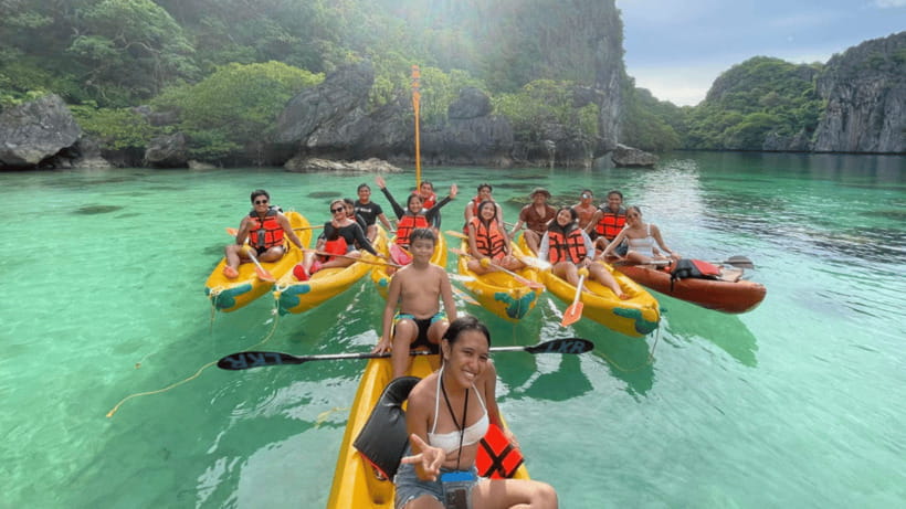 El Nido: Secret Lagoon Island Hopping with Lunch - Shimizu Island for coral and fish