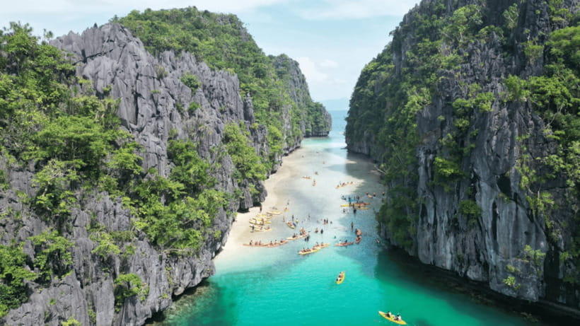 El Nido: Secret Lagoon Island Hopping with Lunch - Big Lagoon and the extra cost of kayaking