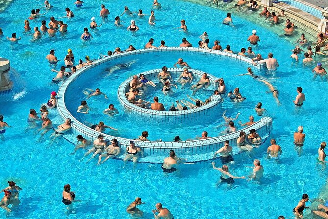 Entrance to Szechenyi Spa in Budapest - Lockers, changing areas, and what to pack