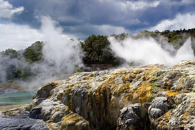Ex Auckland: Rotorua Māori Village with Haka and Hot Springs - The 6:00 am pickup from Auckland