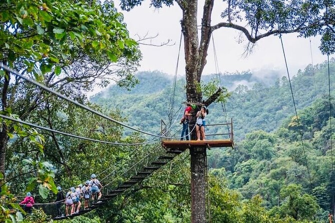 Extream Zipline @ Kingkong Smile and Dip in Hot Spring - A high-speed start from Chiang Mai