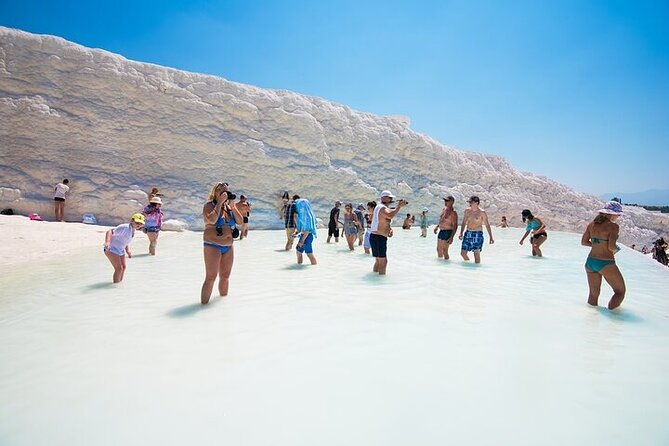 Fethiye Pamukkale and Hierapolis Full Day Tour - Walking the white terraces